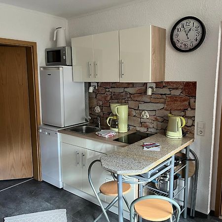 Ferienwohnung Hoppelnase mit eigener Sauna Langenstein Exterior foto